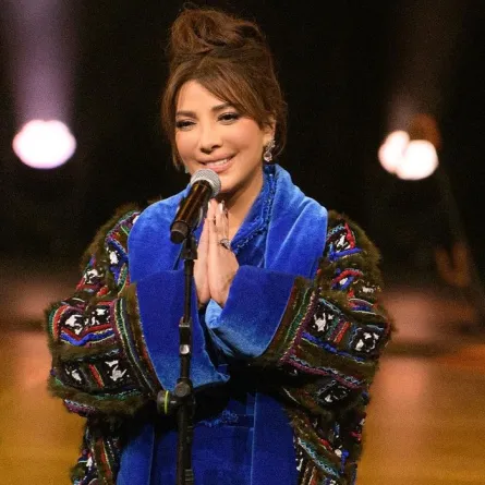 أصالة - من حفل مدينة العلا صورة من صفحتها على انستغرام