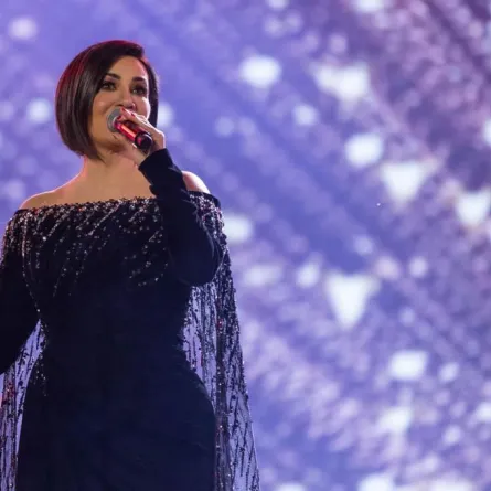 ديانا حداد -الصورة من حساب موسم الرياض على تويتر