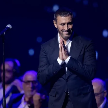 كاظم الساهر في موسم الرياض - الصورة من حساب موسم الرياض على الانستجرام 