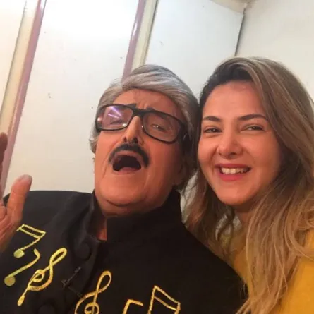 دنيا سمير غانم ووالدها - الصورة من حسابها على انستغرام