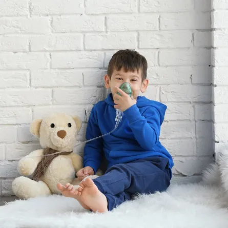 صورة لطفل يعاني من نقص الأكسجين