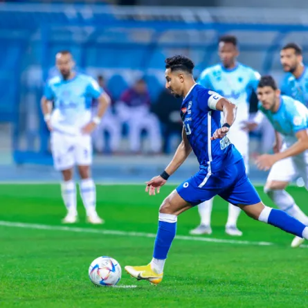 مباراة الهلال السعودي مع أبها في دوري روشن السعودي - الصورة من حساب الهلال السعودي على تويتر