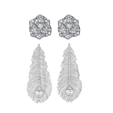 موديلات أقراط ثلاثية الأبعاد لشتاء 2023