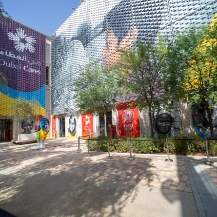 دبي العطاء تكشف عن إنجازاتها لعام 2022. الصورة من مكتب دبي الإعلامي