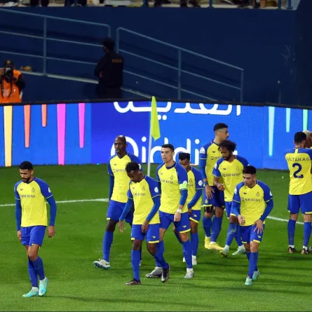 موعد مباراة النصر والاتحاد في نصف نهائي كأس السوبر السعودي.. ورابط شراء التذاكر - الصورة من حساب نادي النصر السعودي على تويتر