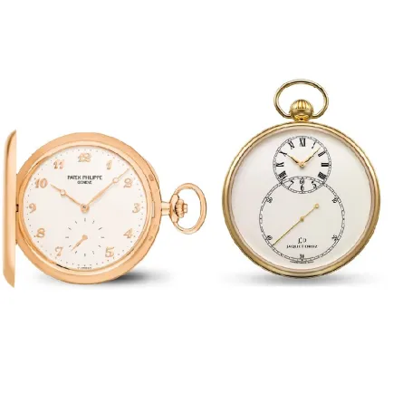 موديلات ساعات كلاسيكية مستوحاة من ساعات الجيب القديمة