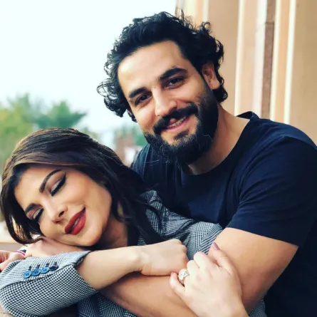 أصالة وشقيقها أنس - الصورة من حسابه على إنستغرام