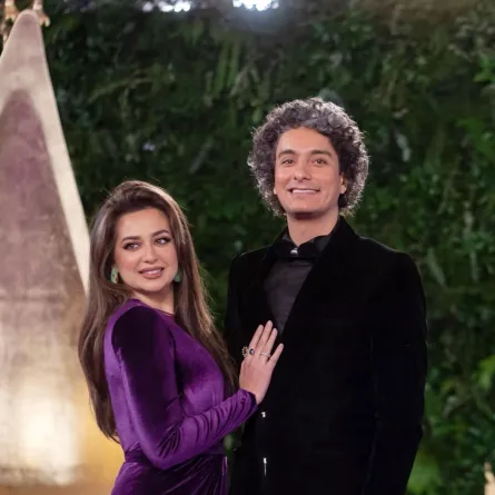 هبة مجدي ومحمد محسن - الصورة من حساب هبة على انستغرام