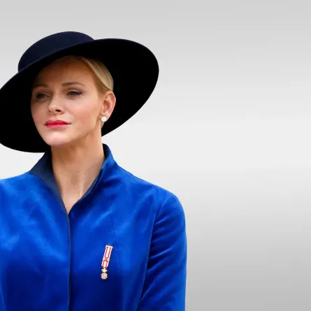 Princess Charlene of Monaco attends the Monaco National Day celebrations at the Monaco Palace on November 19, 2017. Sebastien NOGIER / POOL / AFP.