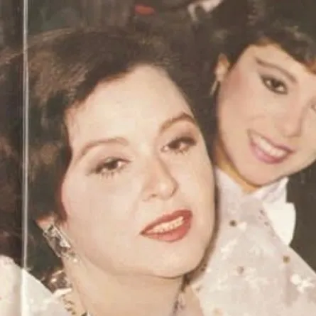 إسعاد يونس برفقة سعاد حسني - صورة من حساب إسعاد يونس الرسمي على انستغرام