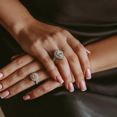 مجوهرات من تصميم المصممة حنان بقشان