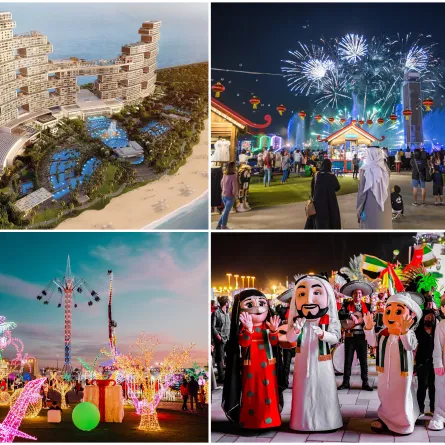 القطاع السياحي الإماراتي يستعد لاستقبال أعداد قياسية من الزوار في فبراير. الصوررة من "وام"