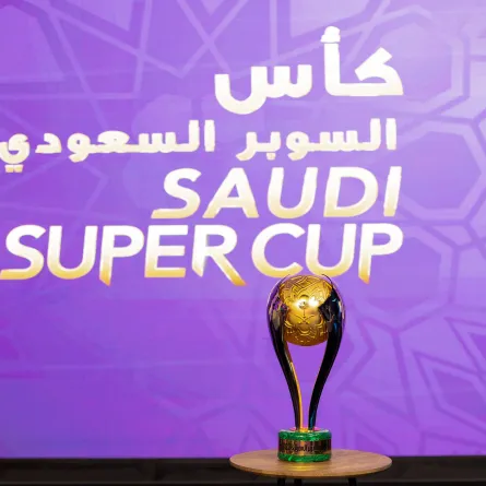 موعد مباراة الاتحاد والفيحاء في نهائي كأس السوبر السعودي.. رابط شراء التذاكر- الصورة من حساب كأس السوبر على تويتر