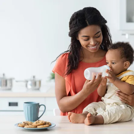 صورة لطفل يعاني الجفاف