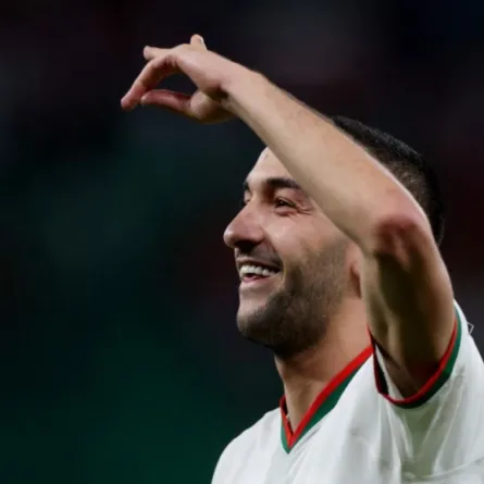 اللاعب المغربي حكيم زياش