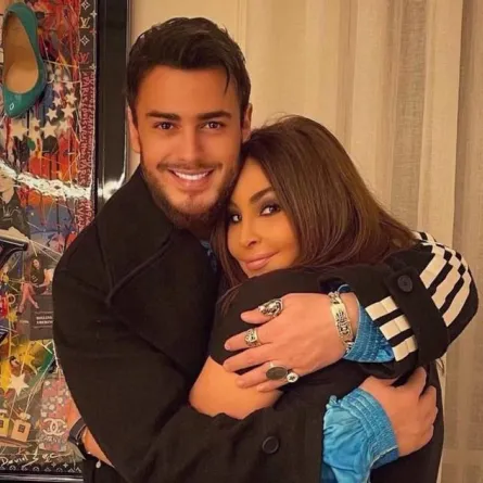 اليسا وسعد لمجرد - الصورة من حساب اليسا على انستغرام