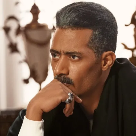 محمد رمضان - من كواليس مسلسل العمدة صورة من صفحته على انستغرام