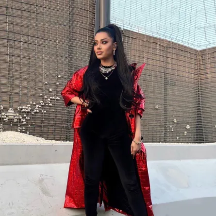 رحمة رياض-الصورة من حسابها على  انستغرام