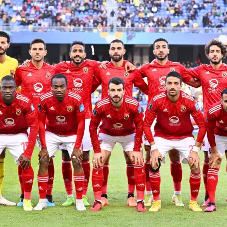فريق الأهلي المصري