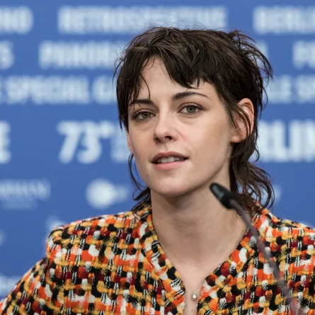 US actress and Berlinale Jury President Kristen Stewart attends a press conference on the opening day of the Berlinale, Europe's first major film festival of the year, on February 16, 2023 in Berlin. Stefanie Loos / AFP