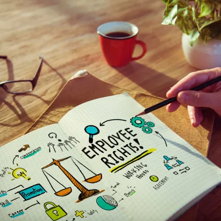 على كل موظف أن يطلع على حقوق العمل وامتيازاته 