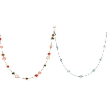 موديلات قلادات المحطة لإطلالة جذابة تخطف الأنظار إليكِ