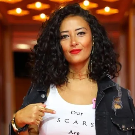 ياسمين غيث - صورة من صفحتها على انستغرام