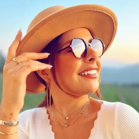 رشا التقي - الصورة من حسابها على انستغرام 