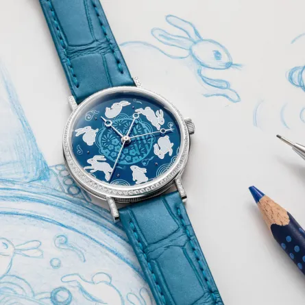 ساعات ترحّب بالعام القمري الجديد Year of the Rabbit 