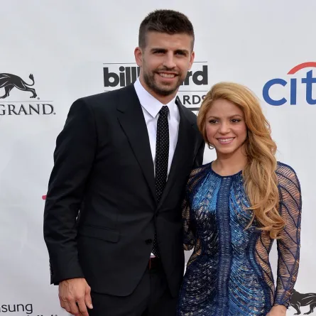 Singer Shakira (R) and soccer player Gerard Pique attend the 2014 Billboard Music Awards at the MGM Grand Garden Arena on May 18, 2014 in Las Vegas, Nevada. Frazer Harrison/Getty Images/AFP