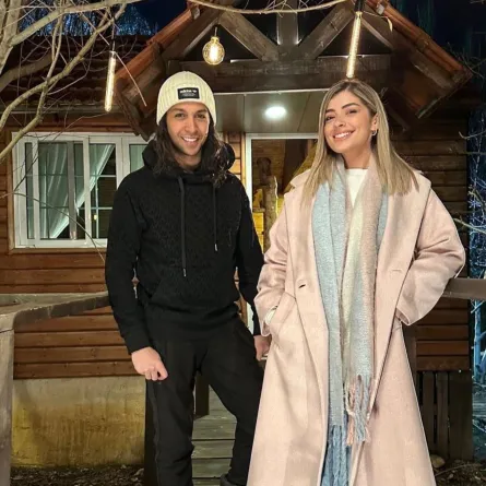 ليلى زاهر وهشام جمال - الصورة من حسابها على انستغرام