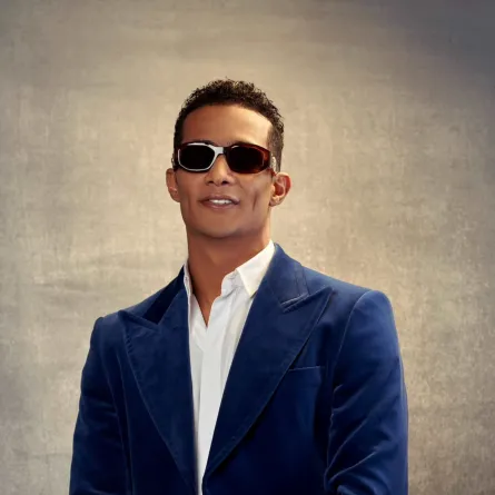 الصورة الرسمية لتكريم محمد رمضان من المكتب الإعلامي لمهرجان الأقصر