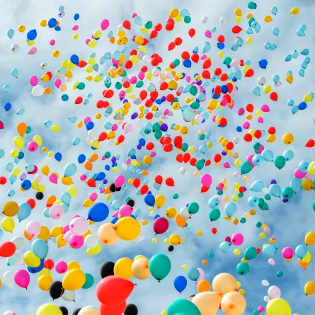 تطيير البالونات 