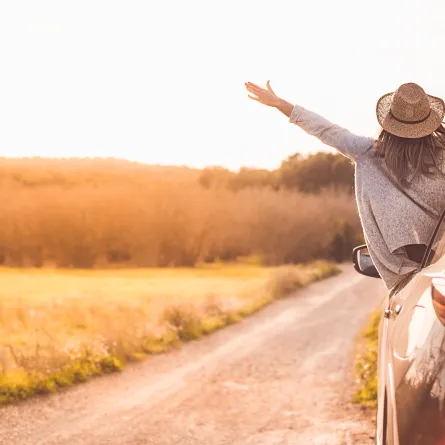 الاستمتاع على الطريق أثناء السفر