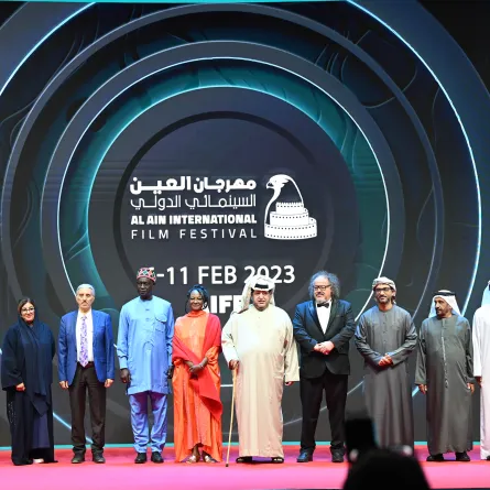 العين السينمائي الدولي" يفتتح بـ"حجر الرحى"  - الصورة من المركز الإعلامي للمهرجان