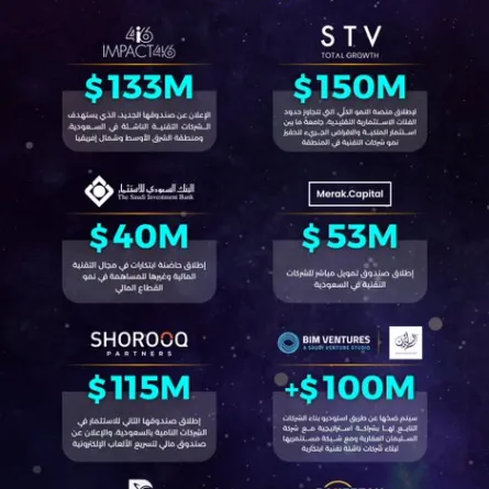 حصدت صناديق الاستثمار أرقام استثنائية وضعت المملكة في قلب التحول الرقمي