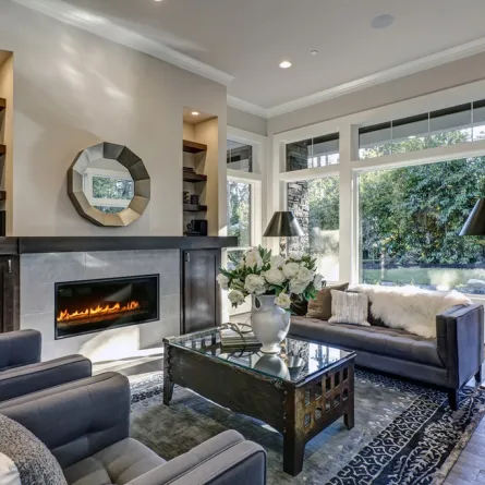 رفوف خشبية جذابة 