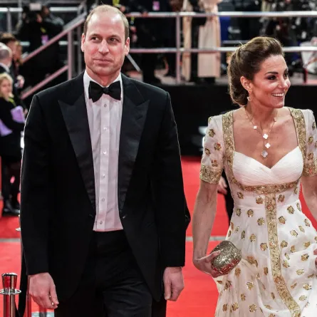 Britain's Prince William, Duke of Cambridge, (L) and Britain's Catherine, Duchess of Cambridge, (R) at the Royal Albert Hall in London on February 2, 2020. Jeff Gilbert / POOL / AFP