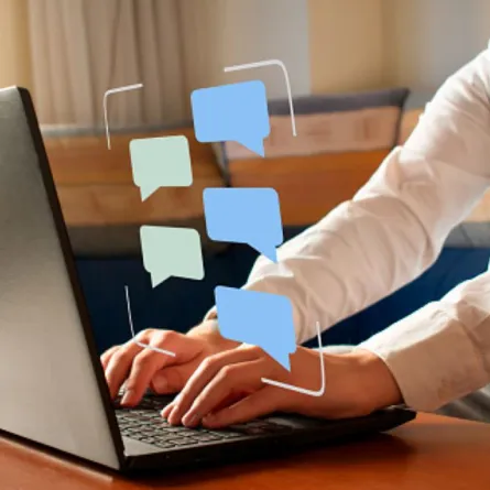 تطوير برنامج يميز بين النص البشري والآلي