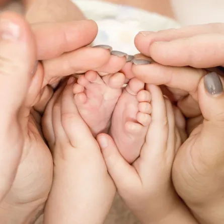 صورة تعبيرية عن حب المولودة