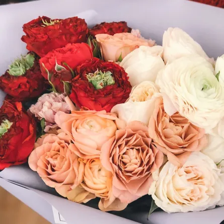 باقة من الزهور الجميلة