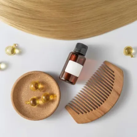 لترطيب وتنعيم الشعر