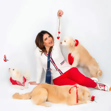 ميرنا وليد من جلسة تصوير ليوم الحب - الصورة من حساب المصور عمرو فارس على الفيس بوك