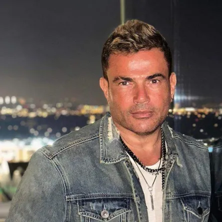 بوستر عمرو دياب لأغنية بطمن عليك - الصورة من صفحته على الفيس بوك