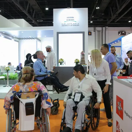 دبي تستضيف معرض "إكسبو أصحاب الهمم الدولي" في دورته الخامسة. الصورة من "وام"