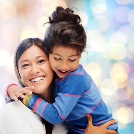 صورة لأم وابنتها