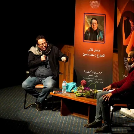 محمد ياسين - الصورة من المركز الإعلامي لمهرجان الإسكندرية للفيلم القصير