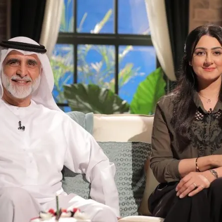 هيفاء حسين وحبيب غلوم - صورة من صفحتها على انستغرام