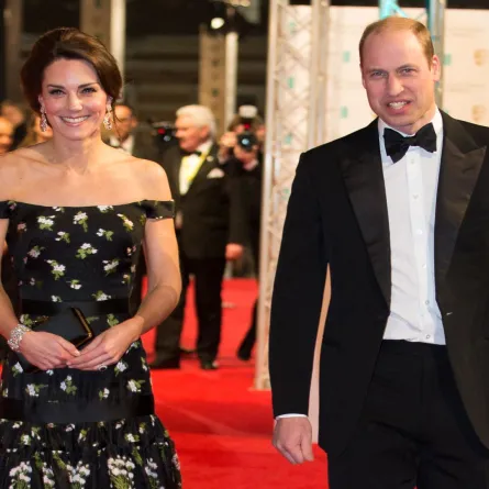 Prince William and Catherine at the Royal Albert Hall in London on February 12, 2017. Daniel LEAL / AFP / POOL
