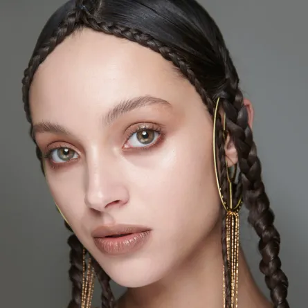 الظل اللامع في مكياج العيون Glossy Eyeshadow